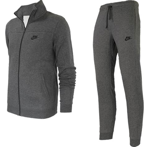 nike trainingsanzug herren grau weiss|nike jogginganzug männer.